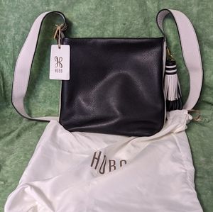 Hobo International Black Bucket Crossbody purse, black